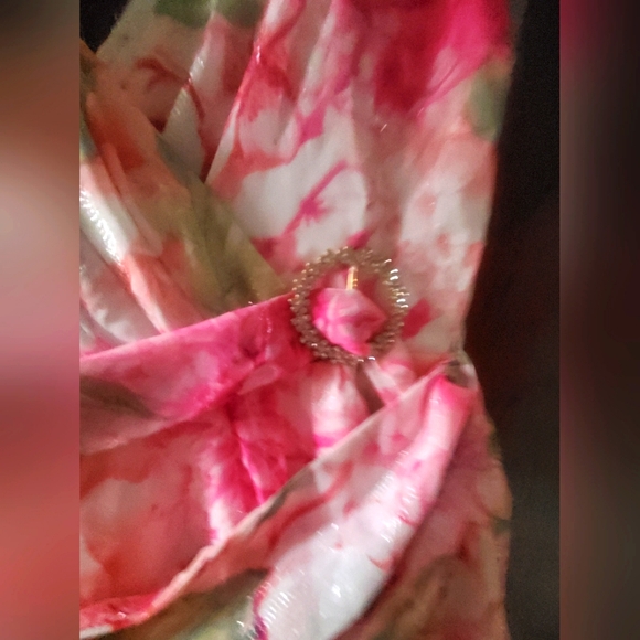 TRIXXI CLOTHING COMPANY SIZE 3 JUNIOR FLORAL FLITTER DRESS - Picture 7 of 16